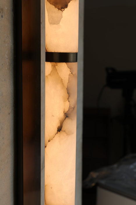 Columnar Alabaster Sconce - Simprolos
