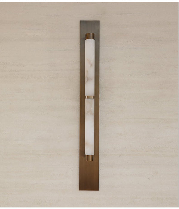 Columnar Alabaster Sconce - Simprolos