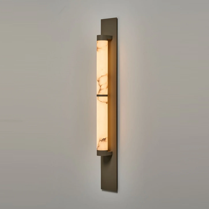 Columnar Alabaster Sconce - Simprolos