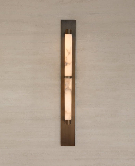 Columnar Alabaster Sconce - Simprolos