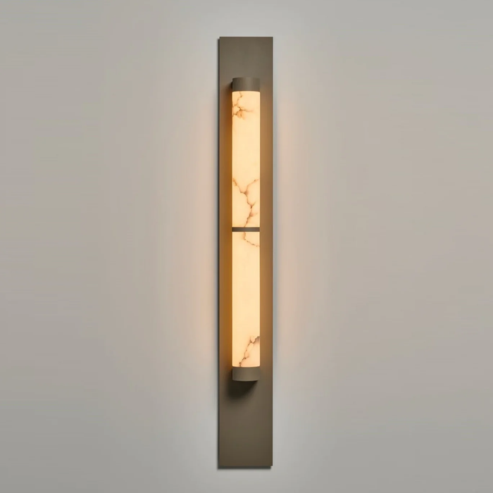 Columnar Alabaster Sconce - Simprolos