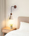Cone Wood Bead Wall Sconce - Simprolos