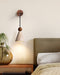 Cone Wood Bead Wall Sconce - Simprolos