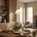 Conical Alabaster Brass Pendant Lamp - Simprolos
