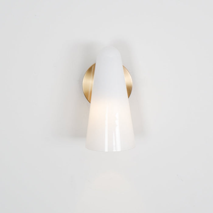 Conical Glass Wall Lamp - Simprolos