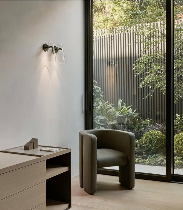 Conical Glass Wall Lamp - Simprolos