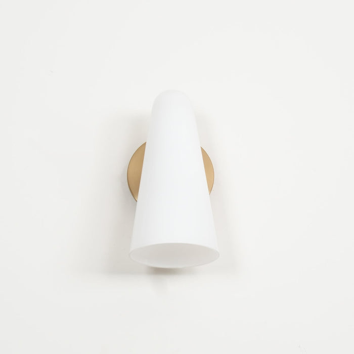 Conical Glass Wall Lamp - Simprolos