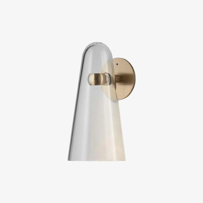 Conical Glass Wall Lamp - Simprolos