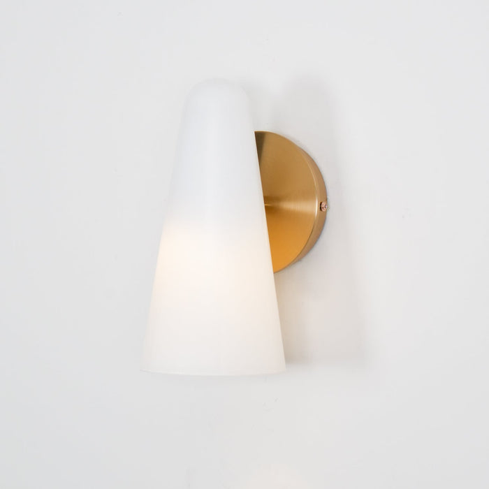 Conical Glass Wall Lamp - Simprolos