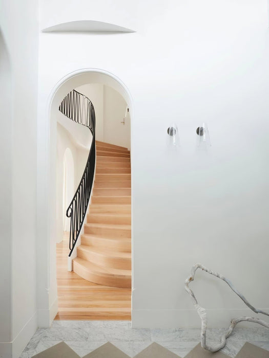 Conical Glass Wall Lamp - Simprolos