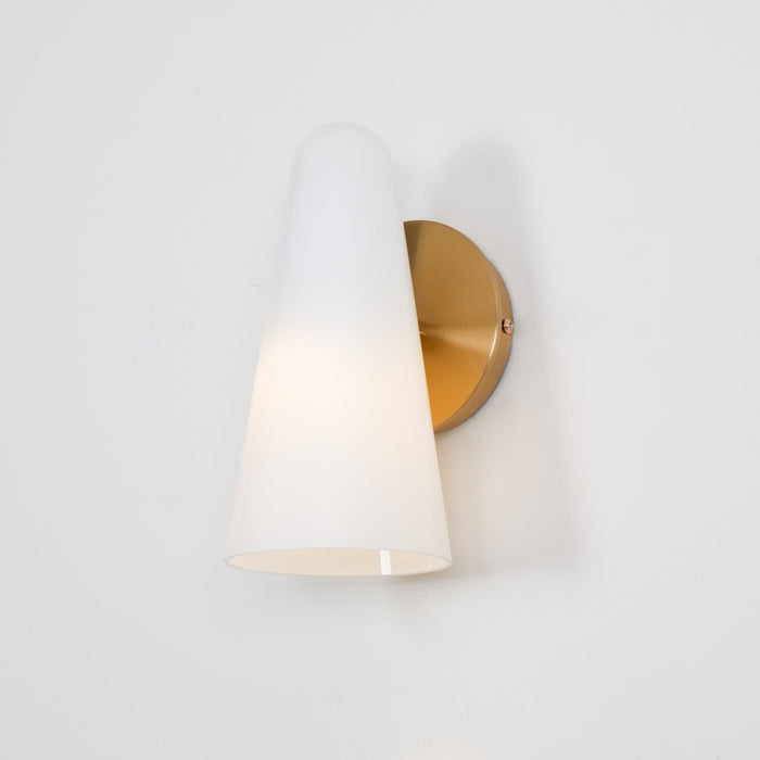 Conical Glass Wall Lamp - Simprolos