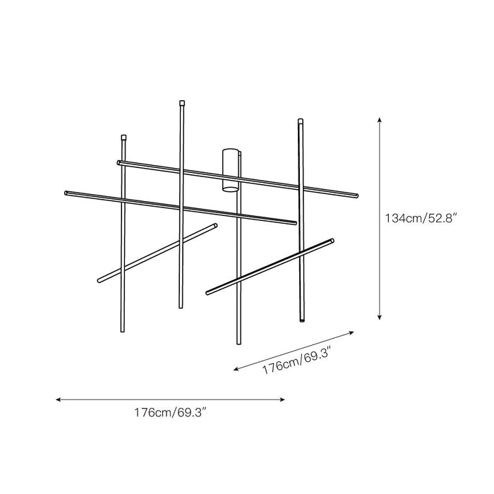 Coordinates Chandelier - Simprolos