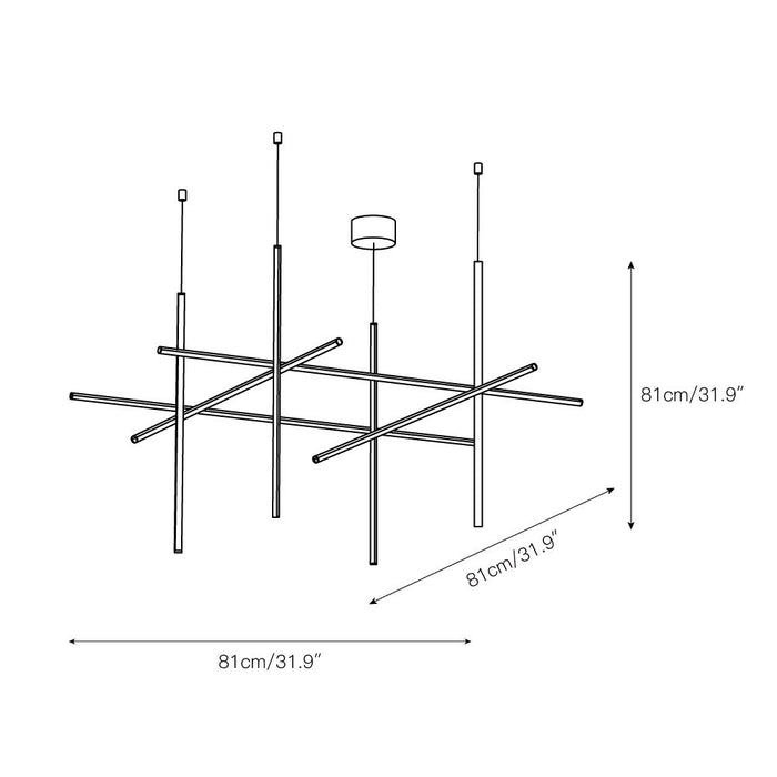 Coordinates Chandelier - Simprolos