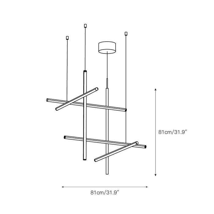Coordinates Chandelier - Simprolos