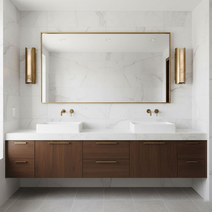 Cradled Alabaster Sconce - Simprolos