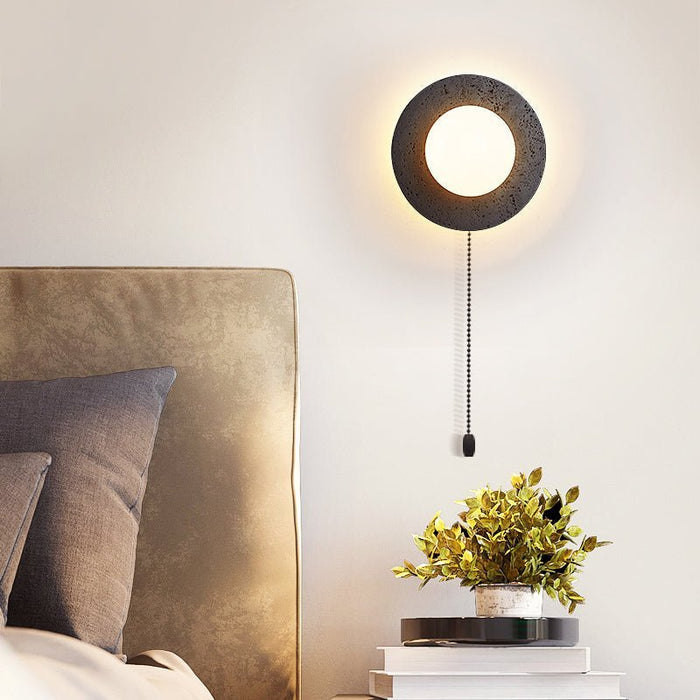 Crater Backlit Wall Sconce - Simprolos