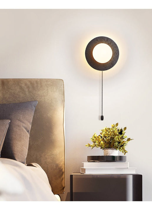 Crater Backlit Wall Sconce - Simprolos