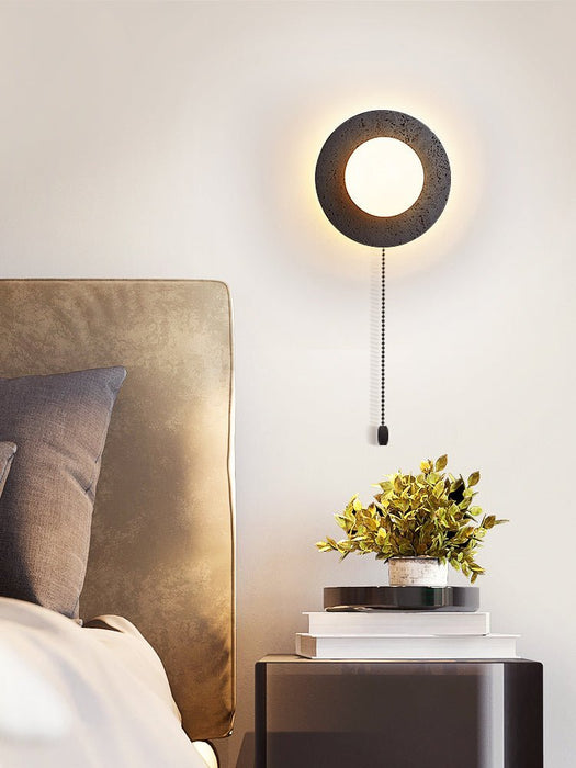 Crater Backlit Wall Sconce - Simprolos