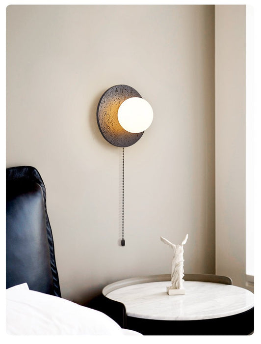 Crater Backlit Wall Sconce - Simprolos