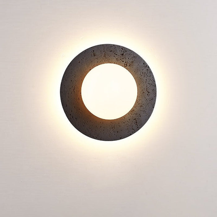 Crater Backlit Wall Sconce - Simprolos
