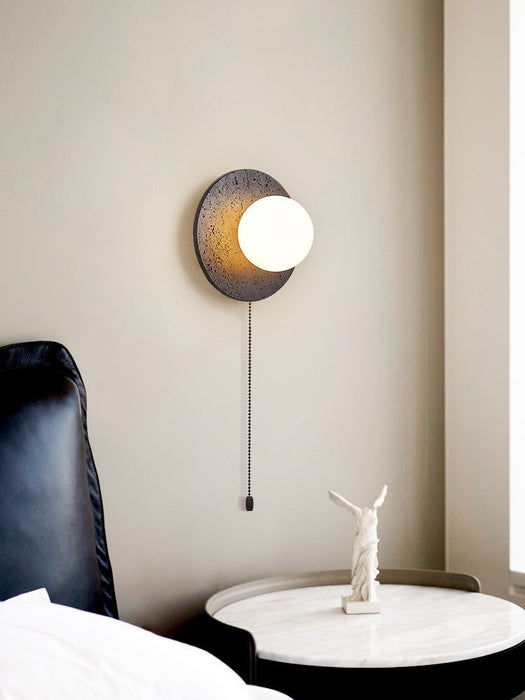 Crater Backlit Wall Sconce - Simprolos
