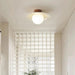 Cream Retro Iron Aisle Ceiling Lamp - Simprolos