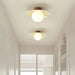 Cream Retro Iron Aisle Ceiling Lamp - Simprolos