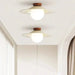 Cream Retro Iron Aisle Ceiling Lamp - Simprolos