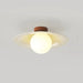 Cream Retro Iron Aisle Ceiling Lamp - Simprolos