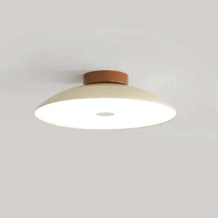 Cream Retro Iron Aisle Ceiling Lamp - Simprolos