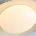 Cream Round White Ceiling Light - Simprolos