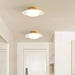 Cream Round White Ceiling Light - Simprolos