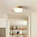 Cream Round White Ceiling Light - Simprolos