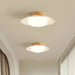 Cream Round White Ceiling Light - Simprolos