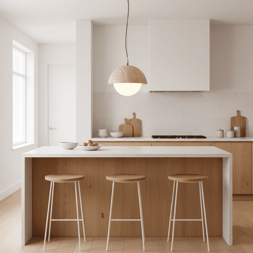 Crescent Glow Pendant Lamp - Simprolos