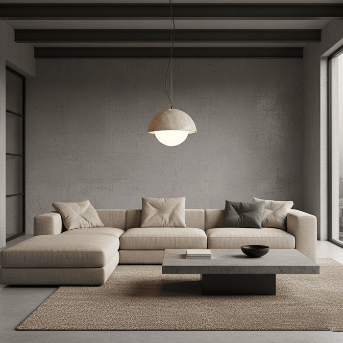 Crescent Glow Pendant Lamp - Simprolos