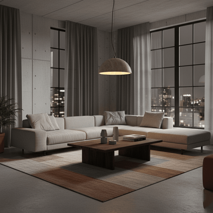 Crescent Glow Pendant Lamp - Simprolos