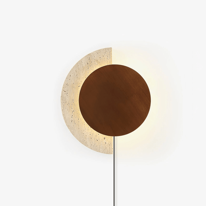 Crescent Halo Plug - in Wall Sconce - Simprolos