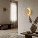 Crescent Halo Wall Sconce - Simprolos