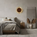 Crescent Halo Wall Sconce - Simprolos