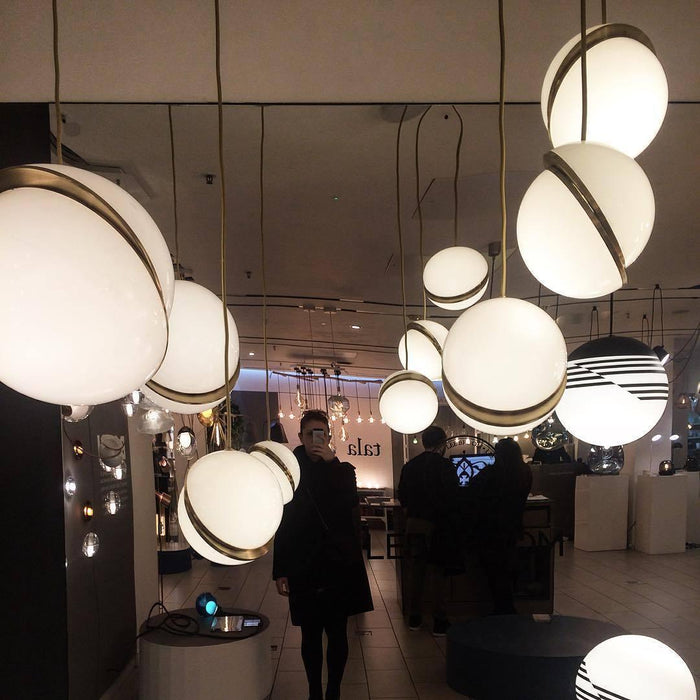 Crescent Pendant Lamp - Simprolos