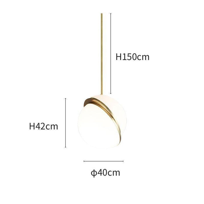 Crescent Pendant Lamp - Simprolos