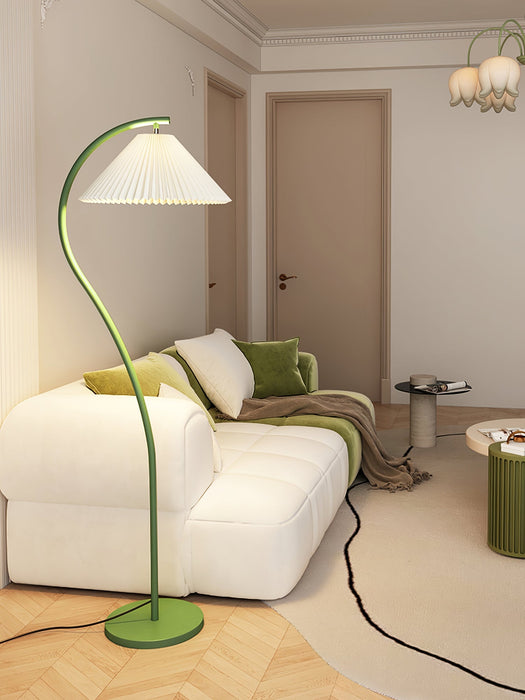 Crescini Pleated Floor Lamp Simprolos