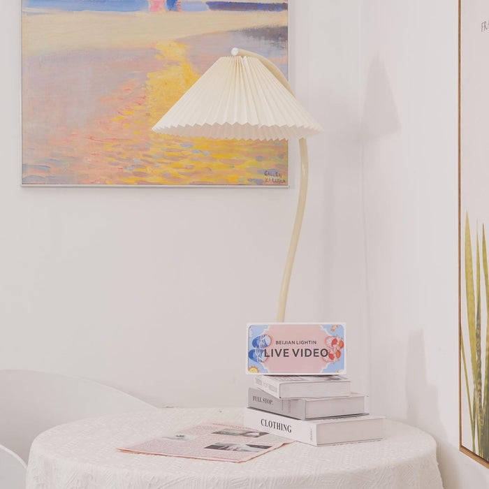 Crescini Pleated Floor Lamp Simprolos