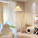 Crescini Pleated Floor Lamp Simprolos