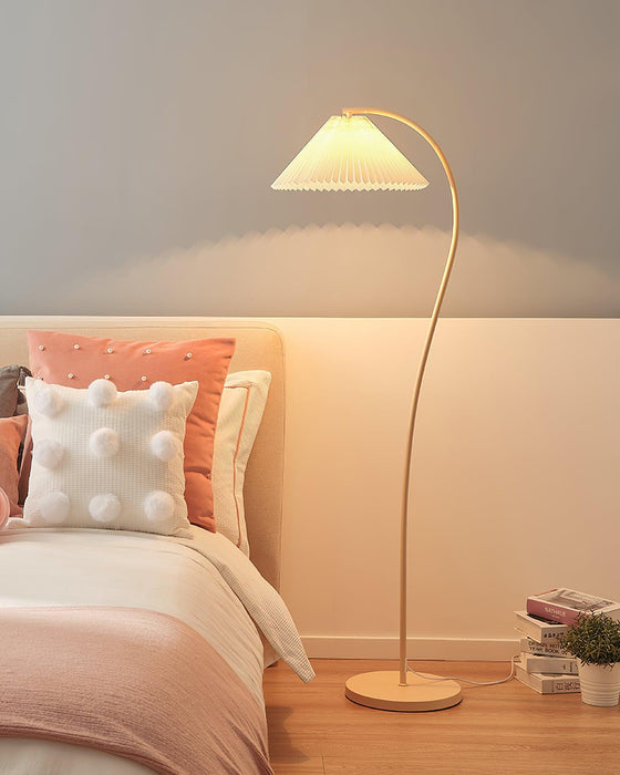 Crescini Pleated Floor Lamp Simprolos