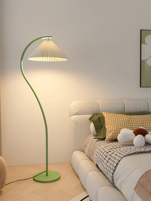 Crescini Pleated Floor Lamp Simprolos