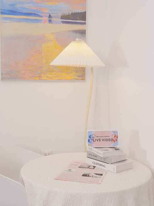 Crescini Pleated Floor Lamp Simprolos