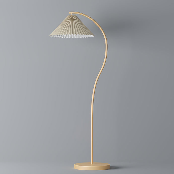 Crescini Pleated Floor Lamp Simprolos