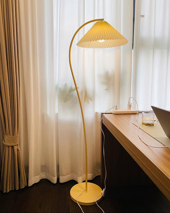 Crescini Pleated Floor Lamp Simprolos